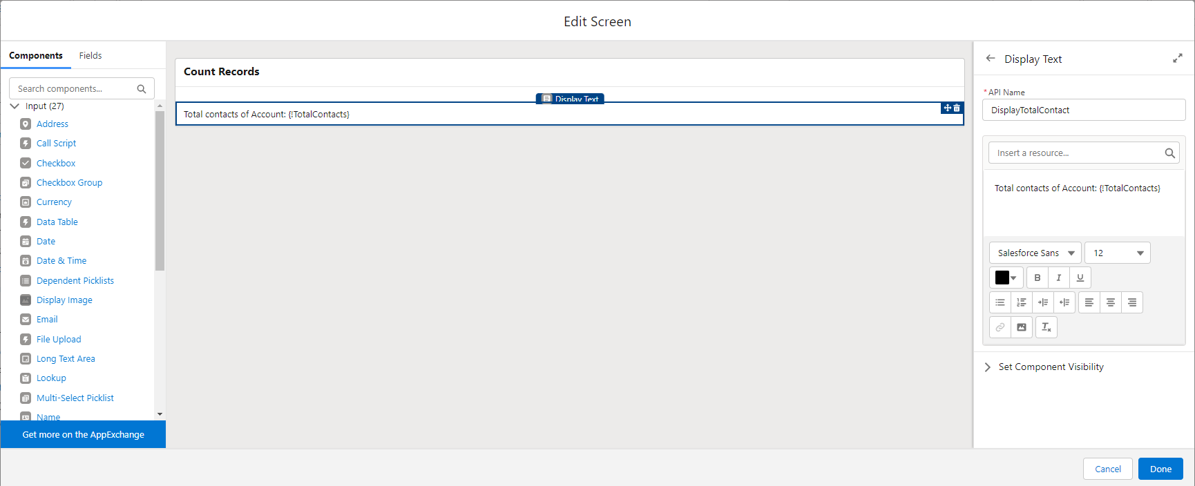 Get Size of Collections in Salesforce Flow - Techdicer