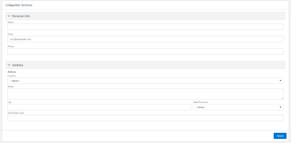 Expandable/Collapsible Sections in Lightning Screen Flow - Techdicer